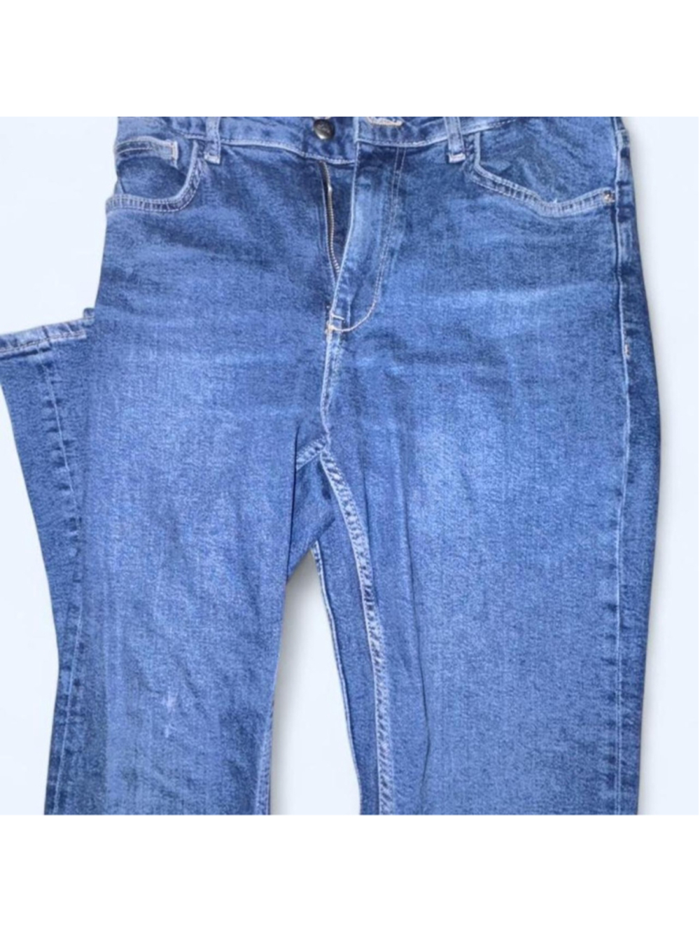 Womens Zara blue denim jeans size US8 EUR40